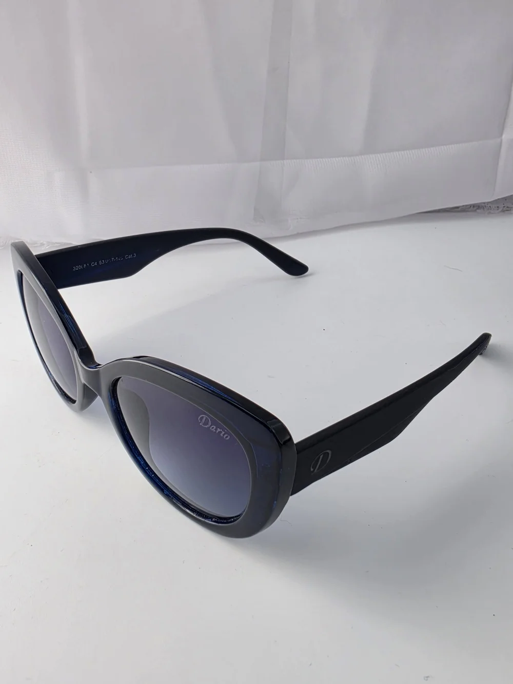Dario Polarized Women's Oversized Blue Gradient Sunglasses
